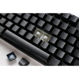 Ducky one 3 klassisk tkl rgb mekanisk tastatur (sort, us-layout (qwerty), cherry mx speed silver, 80% (tkl), rgb lysdioder, double-shot pbt, hot-swappable, quack mekanik)