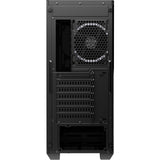 Sharkoon vs8 rgb sort midi tårnhus (sort | 2x usb-a | 1x usb-c | rgb | hærdet glas)