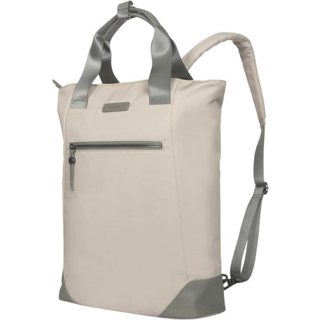 Targus ávila konvertible 2-i-1 rygsæk + taske 15-16 bærbar taske (beige)