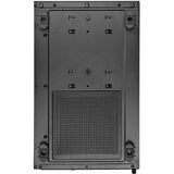 Silverstone lucid 04 mini tårnhus (sort | 2x USB-A | 1x USB-C | RGB | hærdet glas)