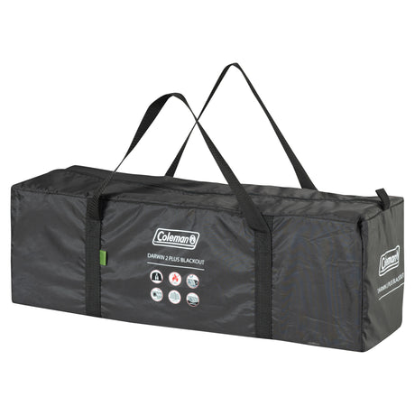 Coleman darwin 2 plus blackout tent (donkergroen)