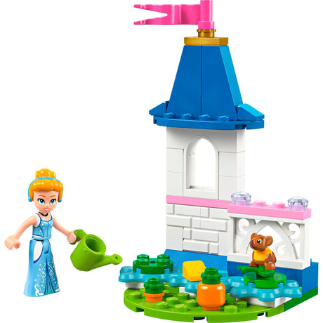 Lego Disney Princess - Askepot Mini Garden Castle Construction Legetøj (30695)