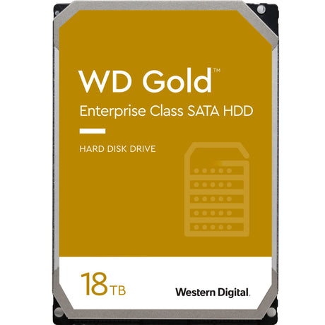 WD guld, 18 TB harddisk (SATA 600, 181kryz, 24 7)