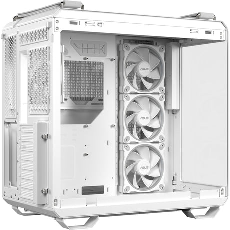 Asus tuf gaming gt502 horizon argb midi tårnhus (hvid | 3x usb-a | 1x usb-c | hærdet glas)