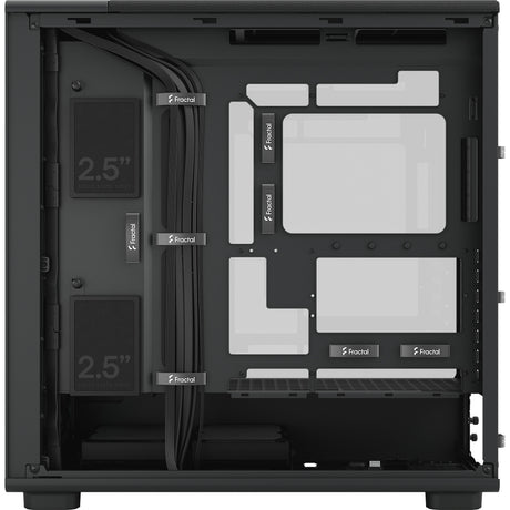 Fractal design epoch xl tg rgb midi tower behuizing (zwart | 2x usb-a | 1x usb-c | rgb | tempered glass)