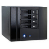 Inter-tech sc-4004 mini tårnhus (sort | 1x USB-A)