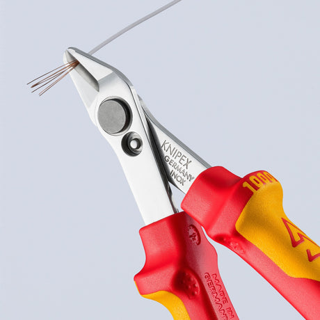 Knipex elektronisk super Knips® VDE 78 06 125 elektroniktang (rød gul)