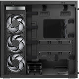 Arctic xtender vg midi tårnhus (sort | 2x USB-A | 1x USB-C | RGB | hærdet glas)
