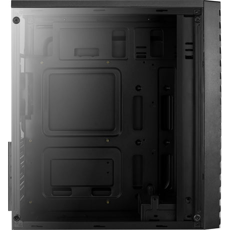 Aerocool streak midi tårnhus (sort | 3x USB-A | RGB | vindue)