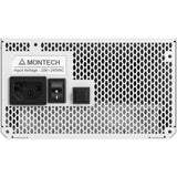 Montech titan pla modulær 1000 watt strømforsyning (hvid, 2x pcie)