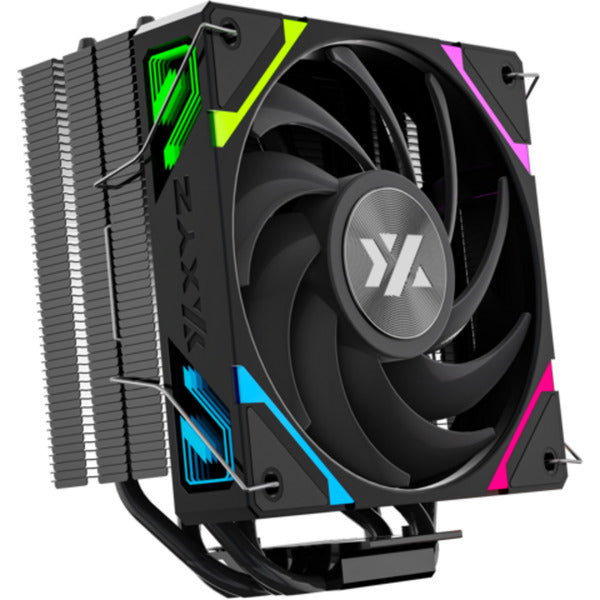 Xyz PC Gear Thermax 4 RGB CPU-køler (sort, ARGB, PWM)
