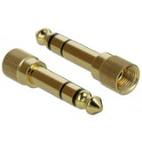 Delock stereokabel 3,5 mm 3 ben stik > 3,5 mm 3 ben stik (sort, 5 meter)