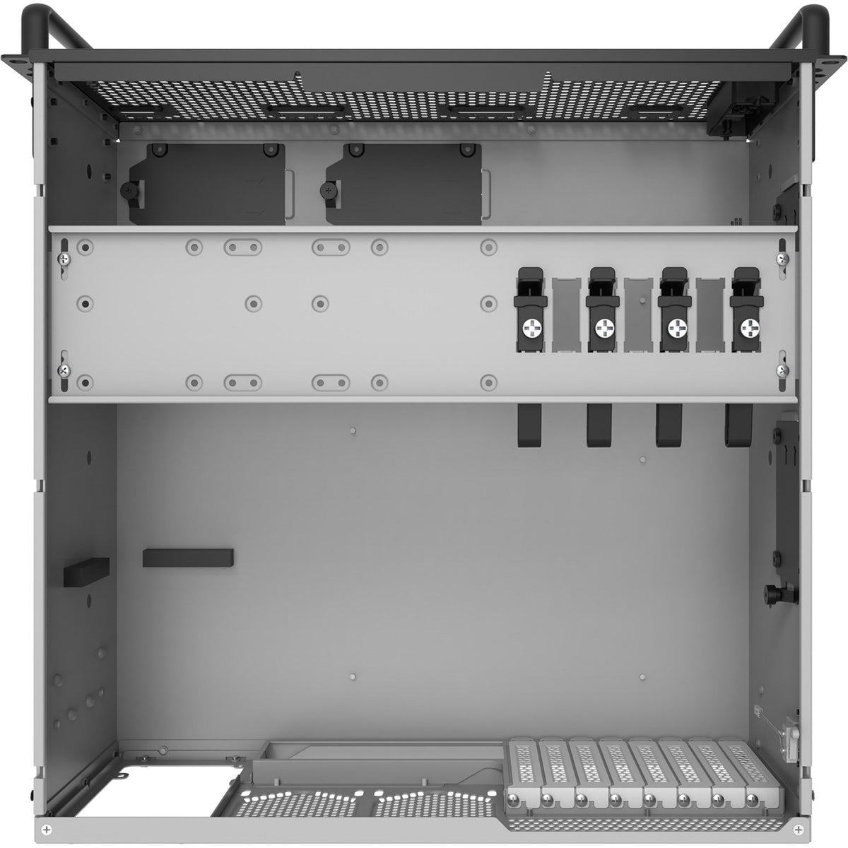 Silverstone rm4a rackhus (sort | 4u | usb-c)
