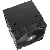 Sharkoon a60 CPU køler (sort, 4-benet PWM blæserstik)