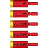 Wiha momentsæt easytorque adapter elektrisk 41479 (rød gul)