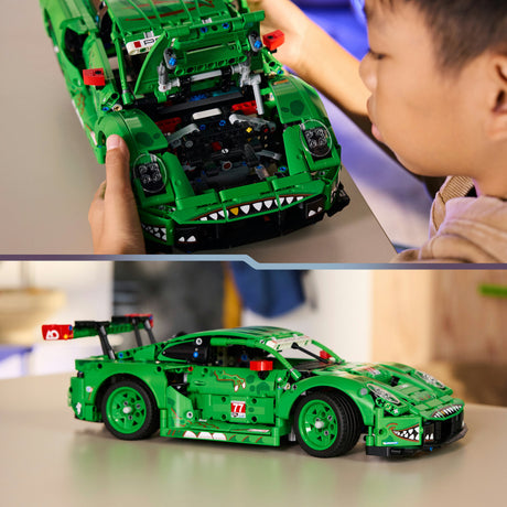 Lego technic 42224 porsche 911 gt3 r rexy ao racerbil
