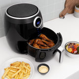 Tristar fr-6956 digital sprød frituregryde varmluftfriture (sort, 4,5 liter)