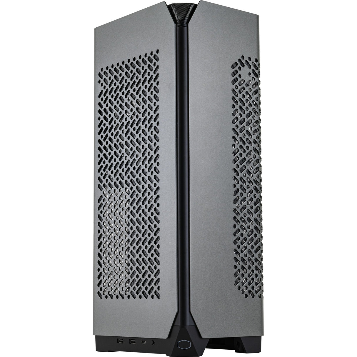 Cooler master ncore 100 max mini tårnhus (mørkegrå | 2x USB-A | 1x USB-C)