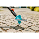 Gardena 2-i-1 combisystem ukrudtsmaskine til terrasser fugeskraber (turkis, 3607-20)