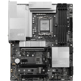 MSI Pro Z890-P WiFi Socket 1851 bundkort (sort sølv, RAID, 5GB-LAN, WiFi 7, BT, lyd, ATX)