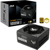 Asus tuf gaming gold modulær 1000 watt strømforsyning (sort, 1x 12vhpwr, 4x pcie)