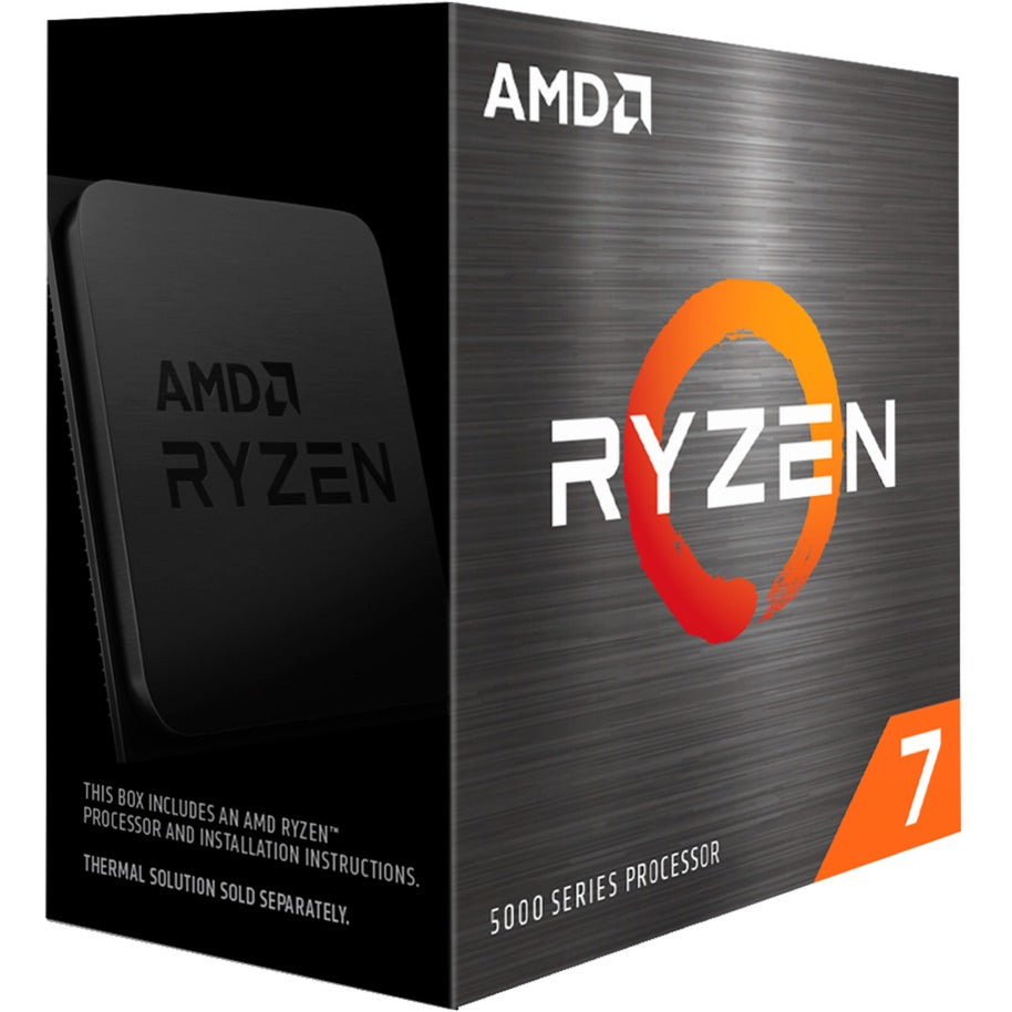 AMD Ryzen 7 5800x, 3,8 GHz (4,7 GHz Turbo Boost) socket AM4-processor (ulåst, i æske)