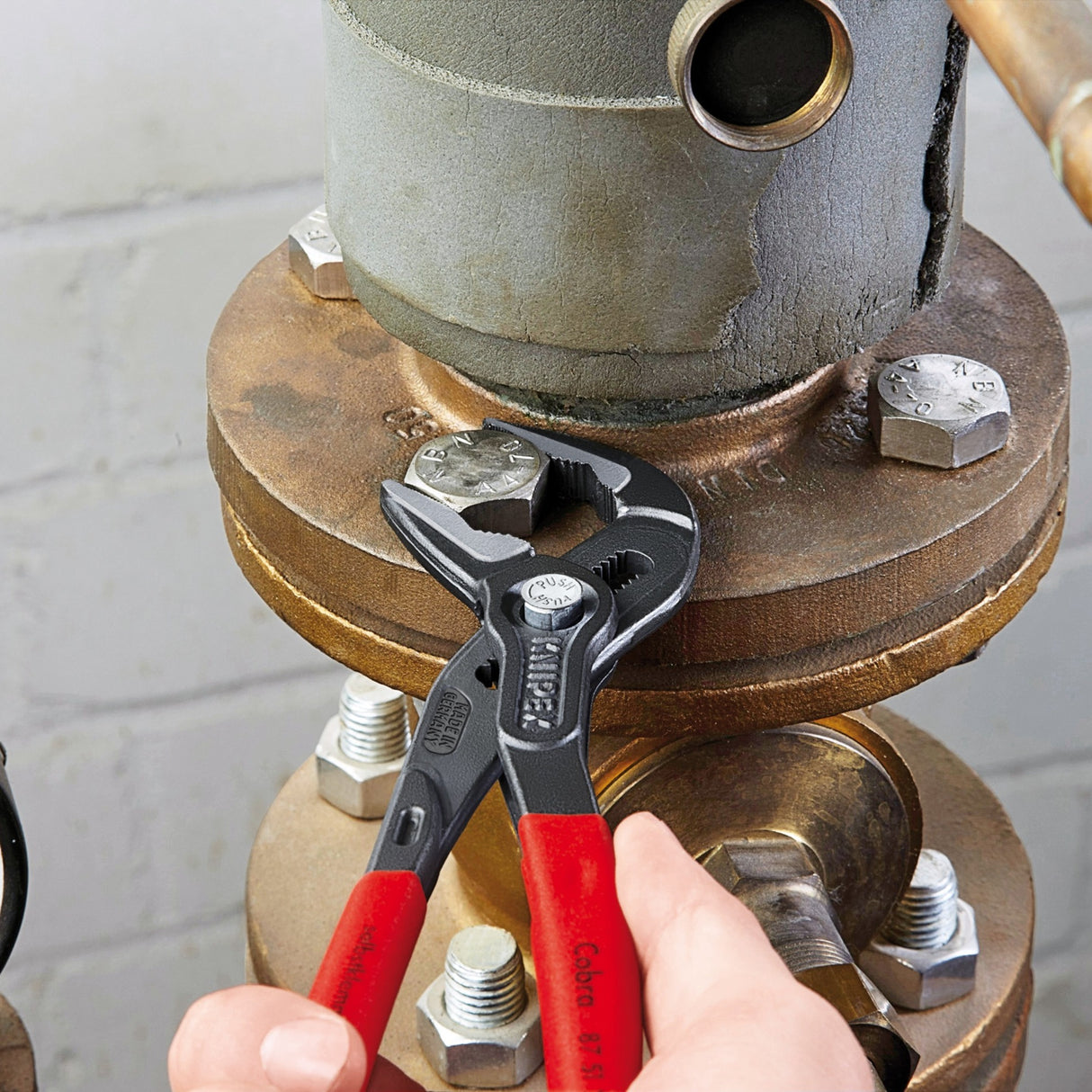 Knipex vandpumpetang cobra ekstra smal 250 mm - 8751250