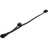 Silverstone air penetrator 140i argb case ventilator (sort, 139 x 139 x 25 mm, pwm)