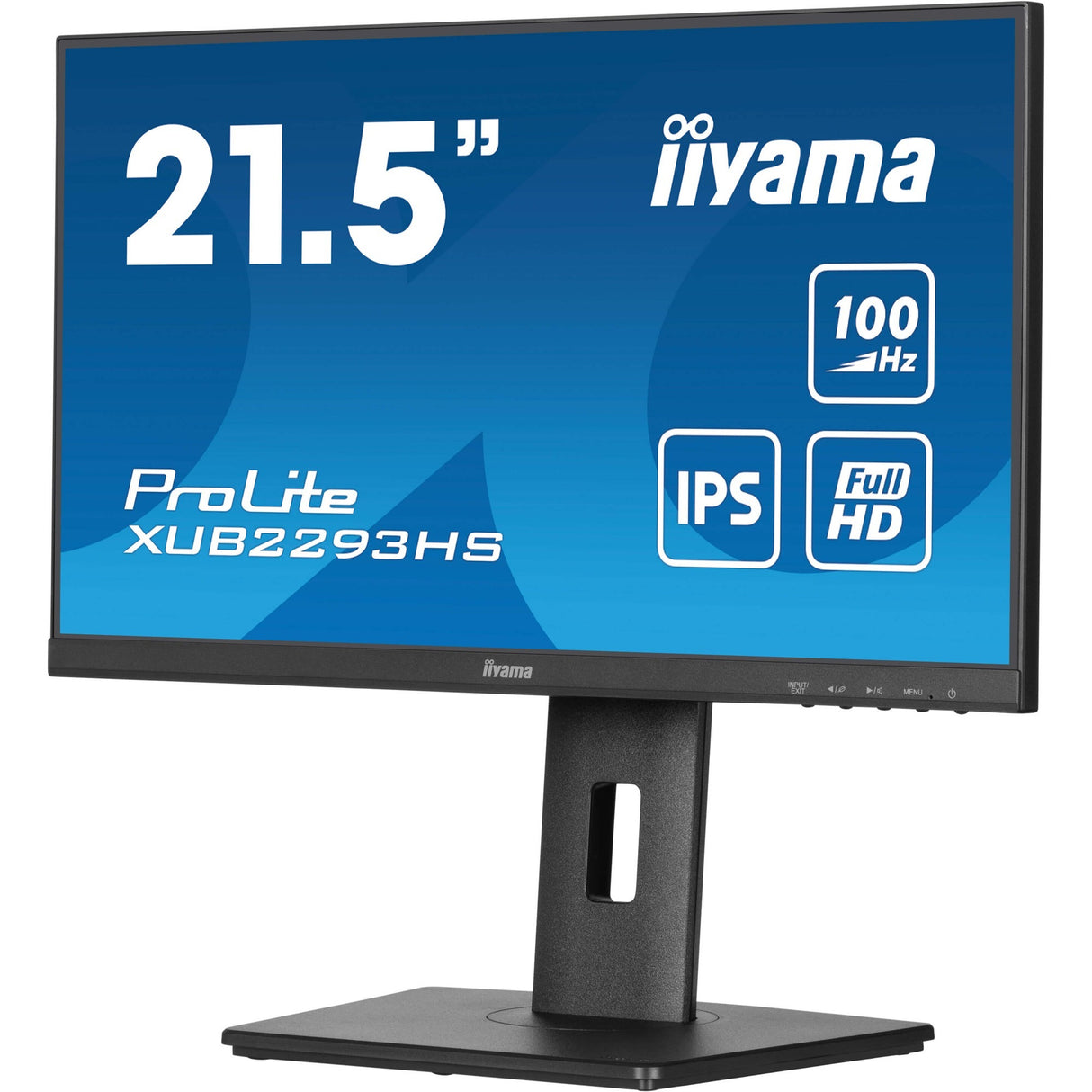 Iiyama prolite xub2293hs-b6 21.5 skærm (sort, hdmi, skærmport)