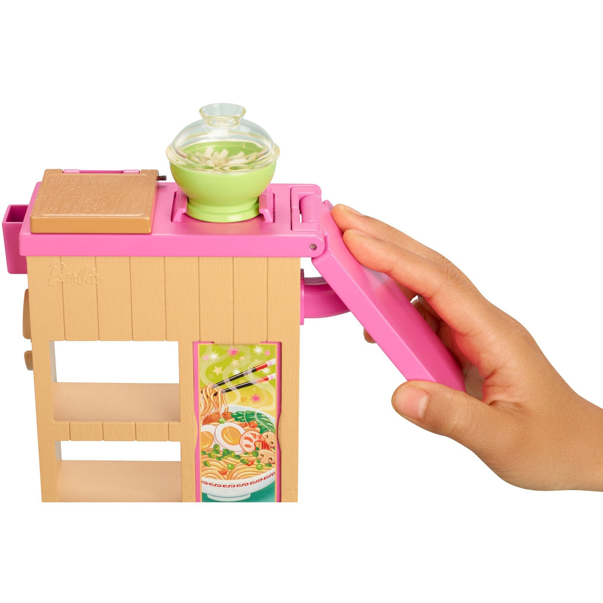 Barbie nudelbar legesæt og dukke