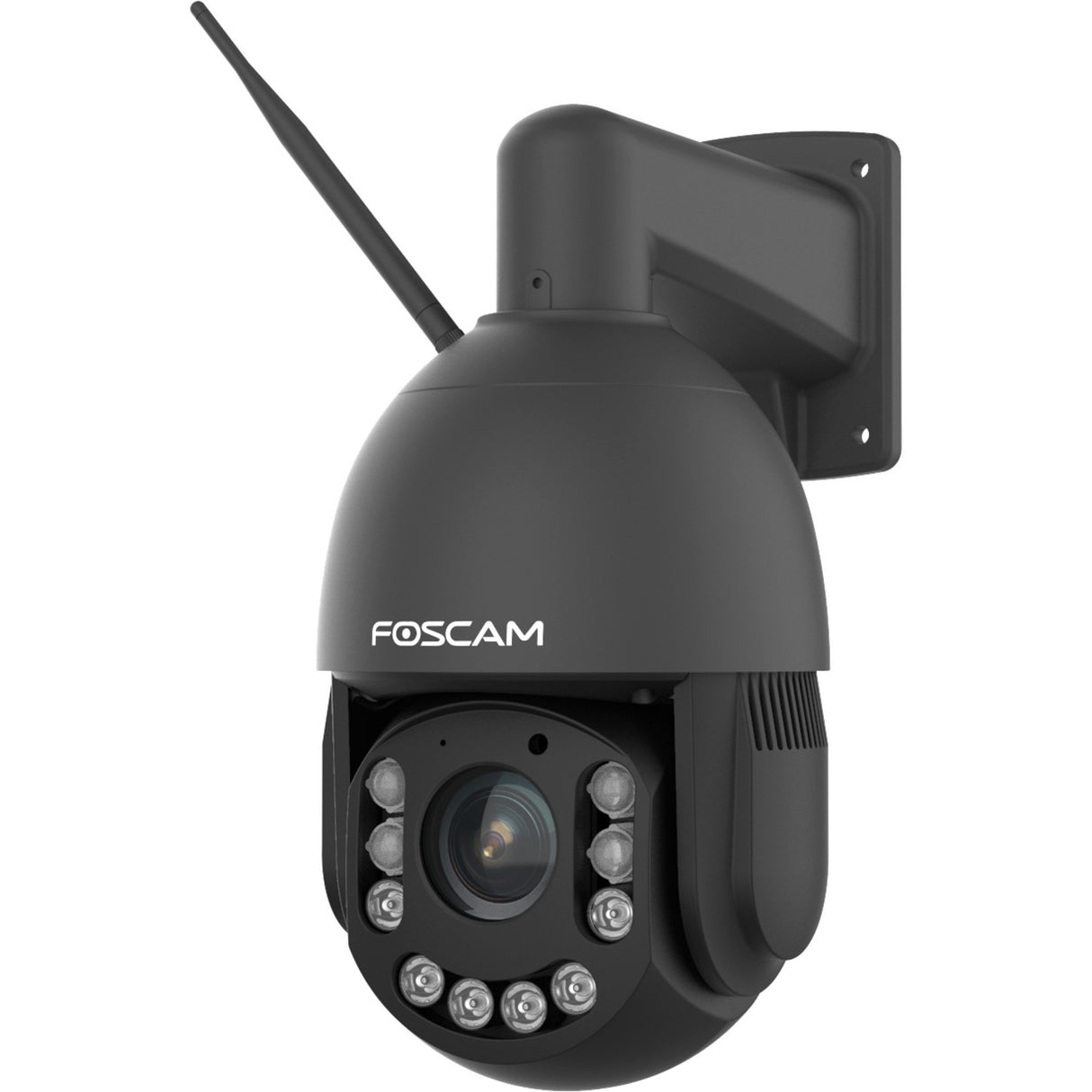 Foscam SD4H PTZ sikkerhedskamera (sort)