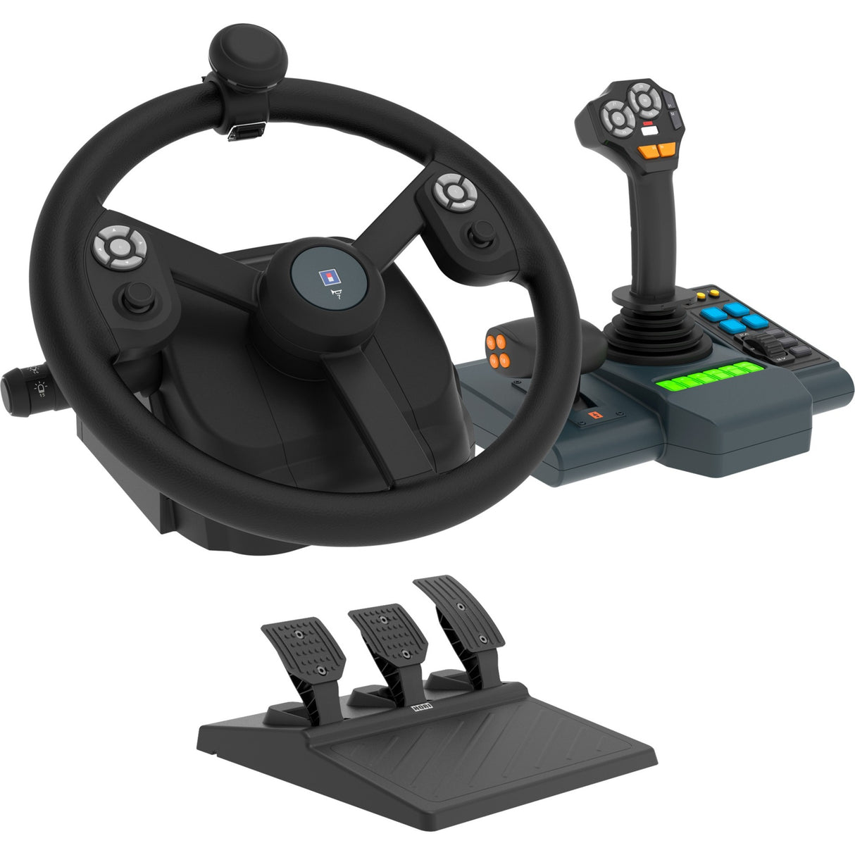 Hori farming vehicle control system simulator sæt (sort)