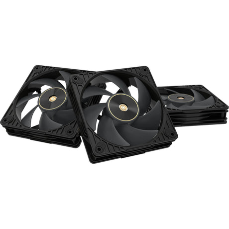 Asus proart pf120 blæser - triple pack case fans (sort, 3 styk, 120 x 120 x 28 mm, 3 styk)