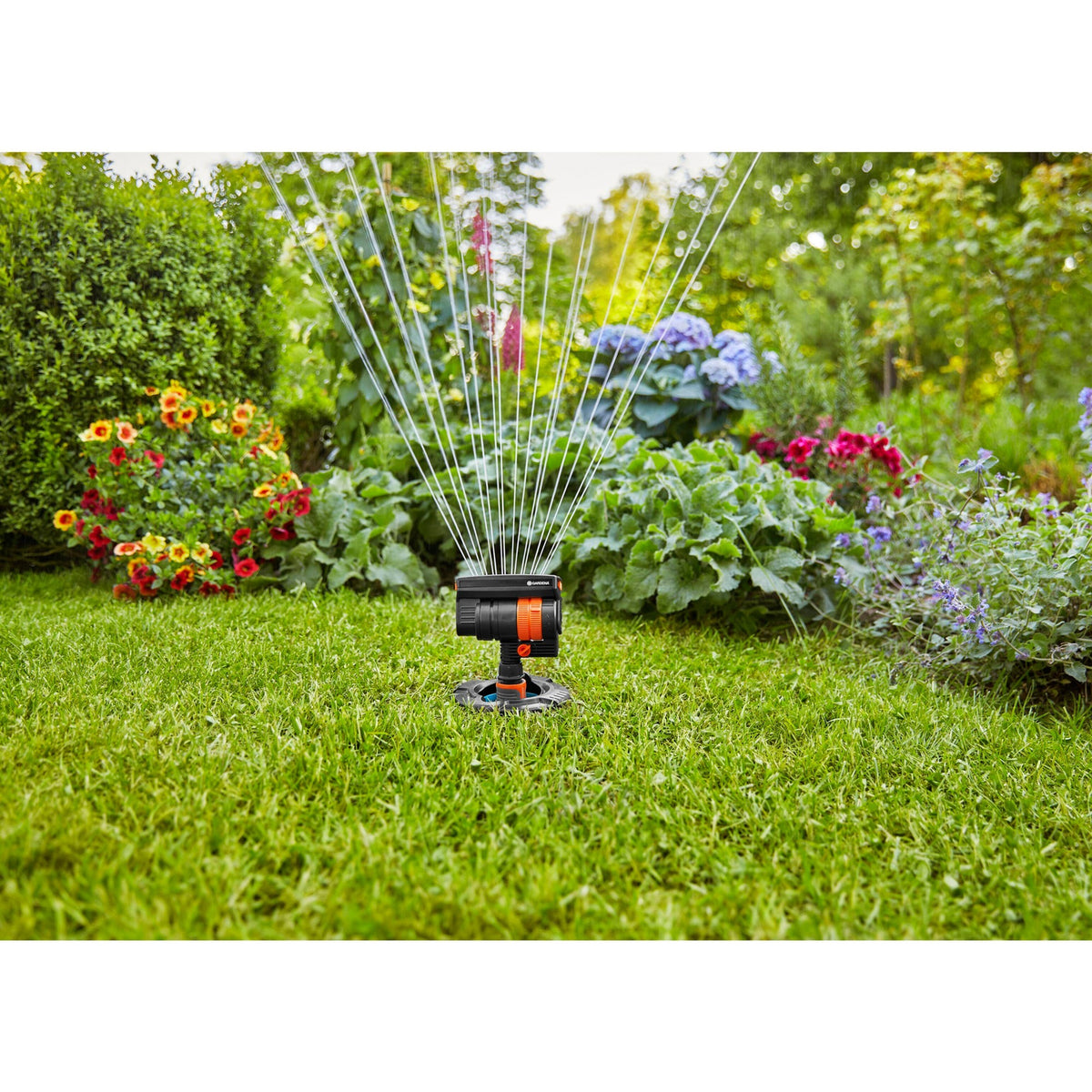Gardena Pipeline Oscillerende Sprinkler Sprinkler (sort orange, 8251-20)