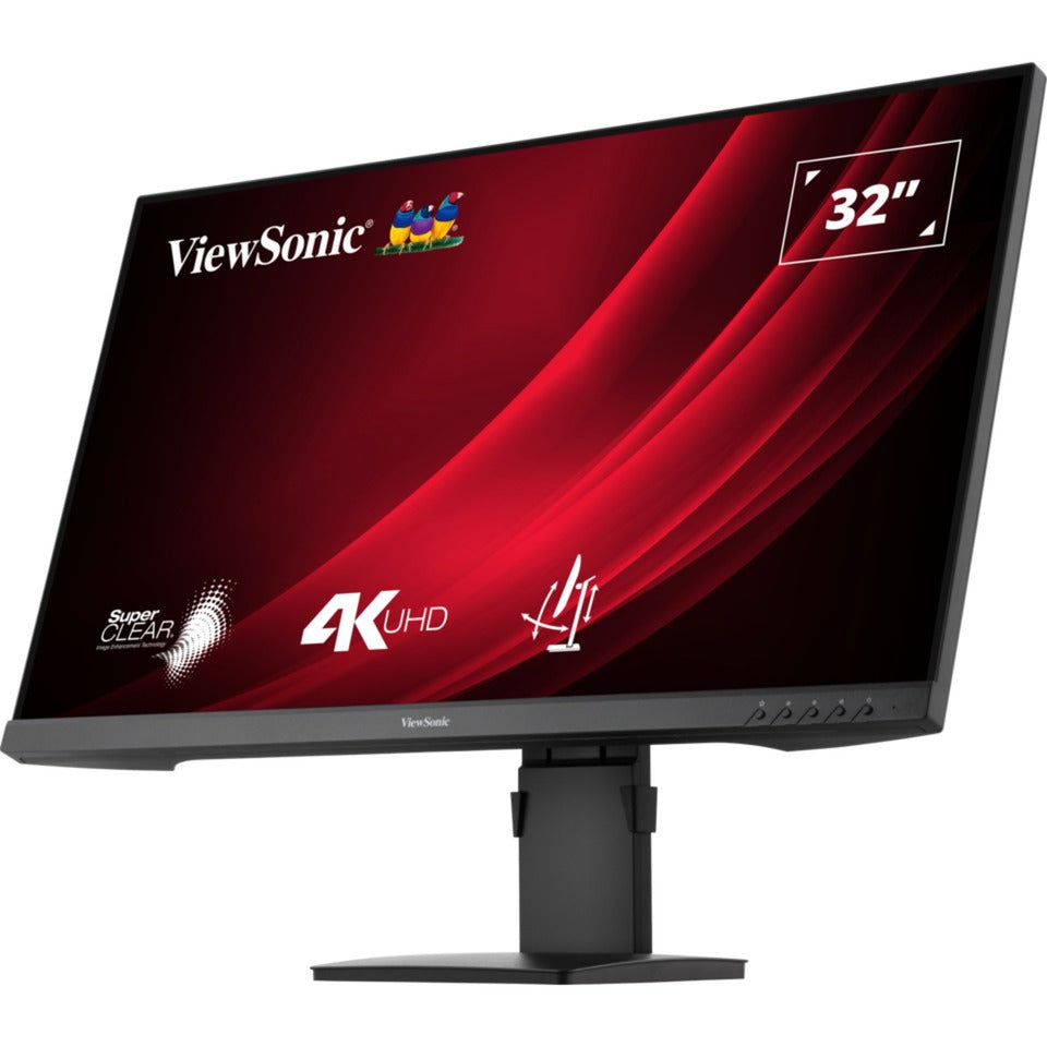 Viewsonic vg3208-4k 32 skærm (sort (mat), 2x hdmi | 1x displayport | hdr10)