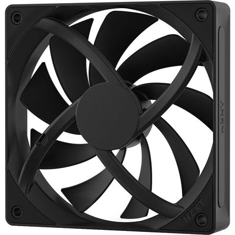 Nzxt f120q kabinet blæser (sort, 120 x 120 x 25 mm, pwm)