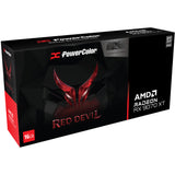 Powercolor Radeon RX 9070 XT Red Devil 16GB OC Backplate Special Edition grafikkort (sort, RDNA4, GDDR6, 3x skærmport, 1x HDMI)