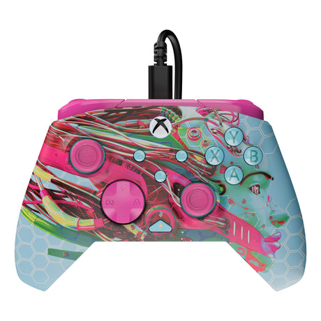 Turtle Beach PDP Rematch Glow Advanced Wired Controller (Android Dreams, Xbox Series X|S, Xbox One, PC)