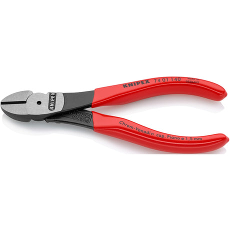 Knipex 74 01 140 elektrisk sideskæretang poleret plast 140mm
