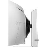 Samsung Odyssey OLED G9 G91SD 49 buet ultrabred gaming-skærm (sølv, HDMI, micro HDMI, skærmport, 3x USB-C, 144 Hz)
