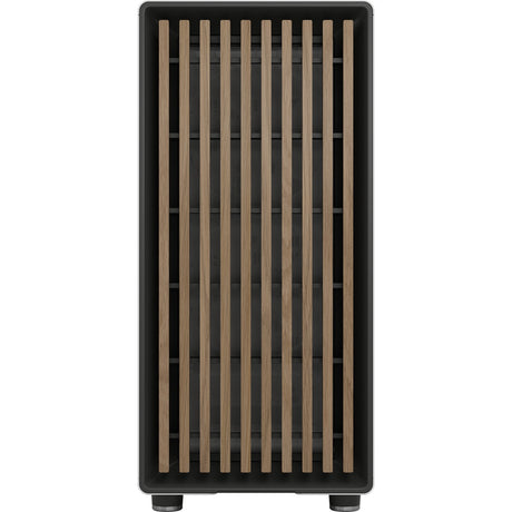 Fractal design nord midi tårnhus (hvid træfarve | 2x USB-A | 1x USB-C)