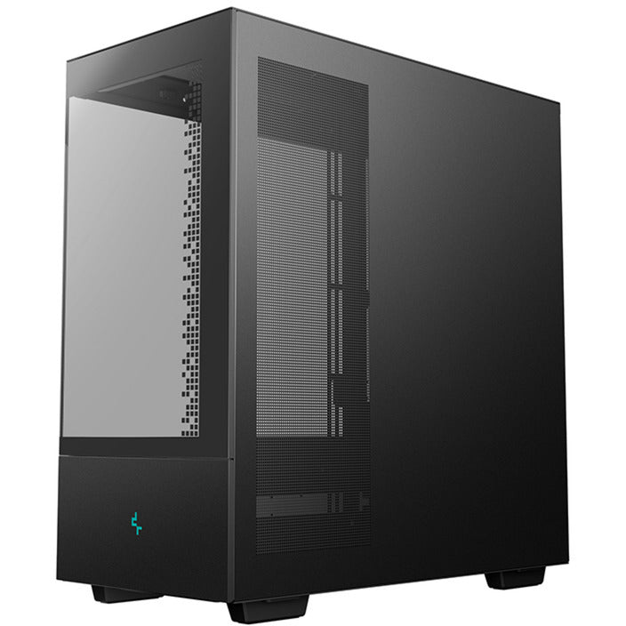 Deepcool ch690 digital midi tårnhus (sort | 2x USB-A | 1x USB-C | hærdet glas)