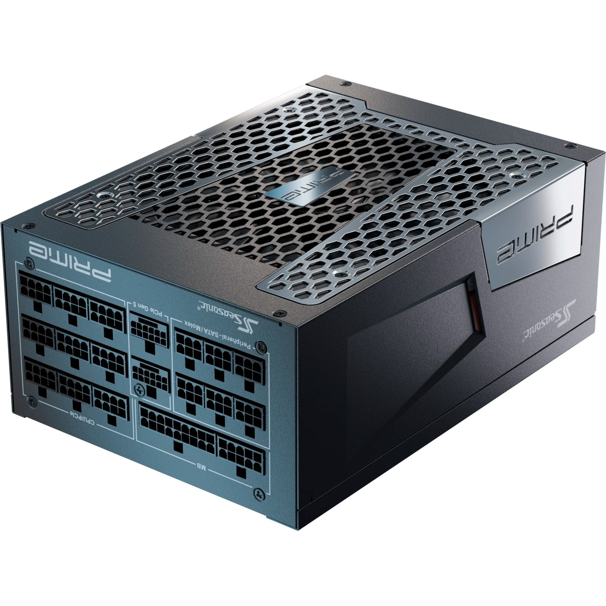 Seasonic prime px-2200 modulær 2200 watt strømforsyning (4x 12vhpwr, 4x pcie)