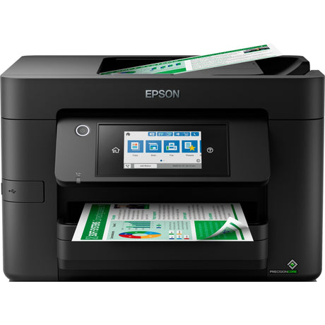 Epson workforce pro wf-4820dwf alt-i-en inkjetprinter med faxfunktion (sort, scan, kopi, fax, LAN, Wi-Fi)