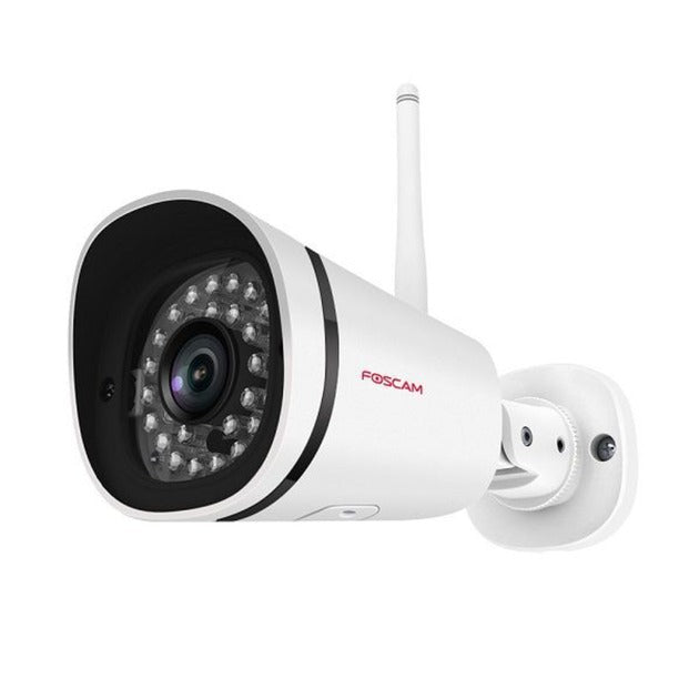 Foscam fi9911w, 3mp wifi udendørs ip sikkerhedskamera (hvid)