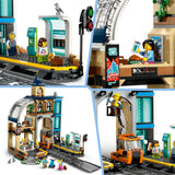 Lego ® city centralstation, byggelegetøjssæt - 60469