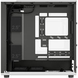Fractal Design North XL RC Chalk White TG Clear Midi Tower Housing (hvid træfarve | 2x USB-A | 1x USB-C | hærdet glas)
