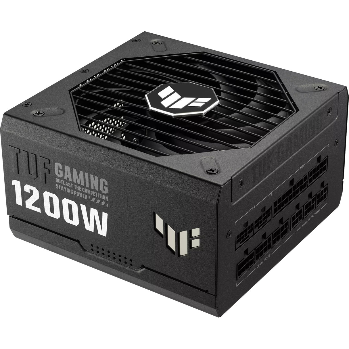 Asus tuf gaming gold modulær 1200 watt strømforsyning (sort, 2x 12v-2x6, 3x pcie)