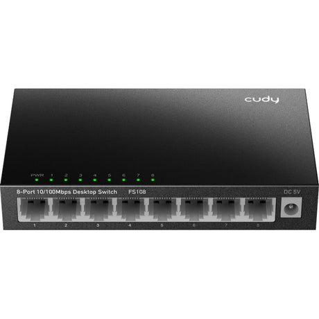 Cudy 8-ports 10 100 mbps desktop switch (sort)