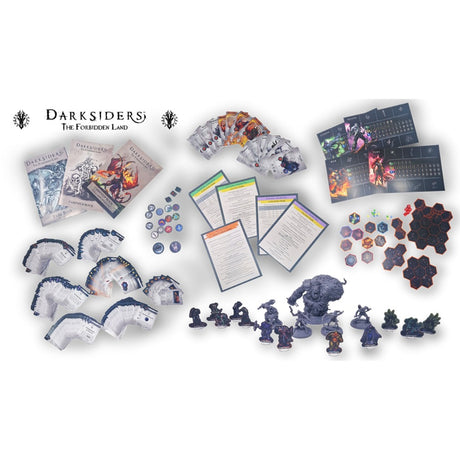 European player network darksiders: the forbidden land board game (engelsk, 1 - 5 spillere, 30 - 60 minutter, fra 16 år)